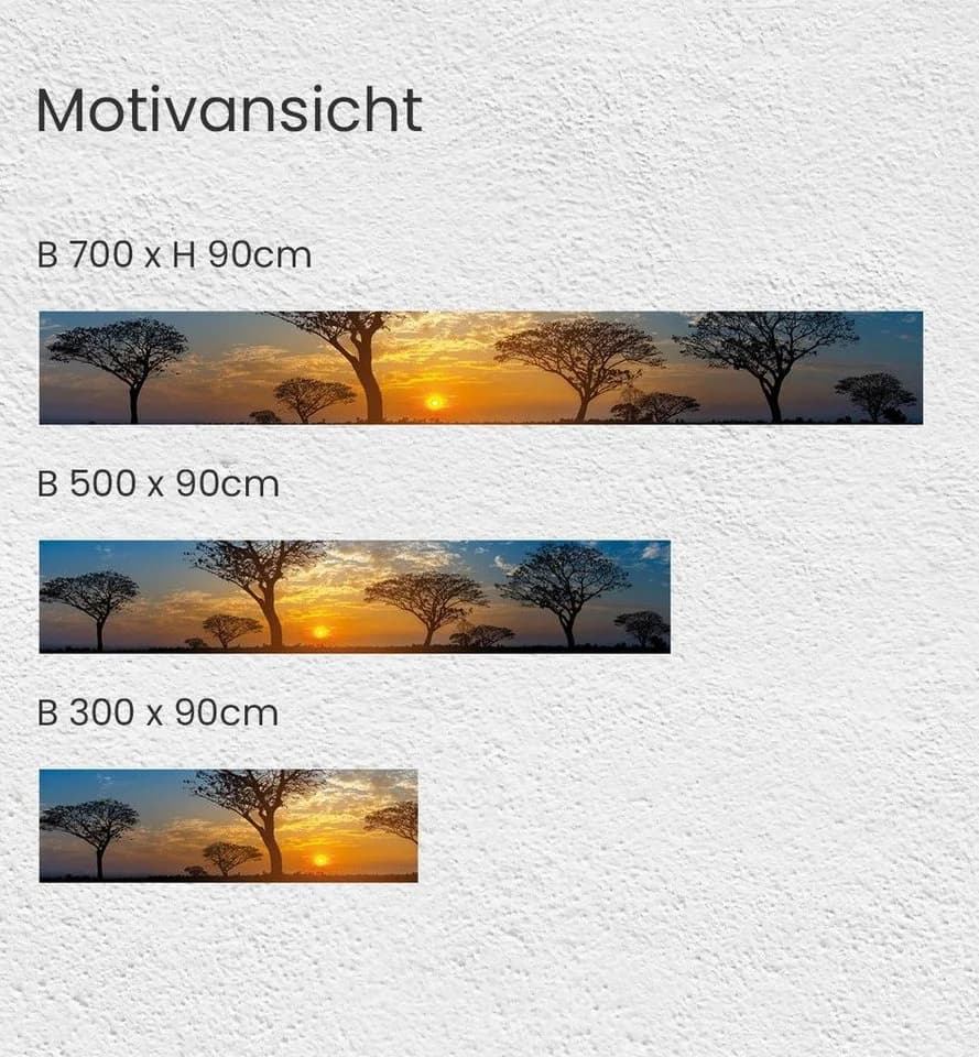 MyMaxxi Sichtschutzzaunmatten Zaunbanner Dämmerung am See - Bild 4
