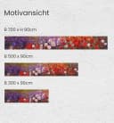 MyMaxxi Zaunbanner Sonnenaufgang Blumenfeld Sichtschutz Garten Zaun Bild 4