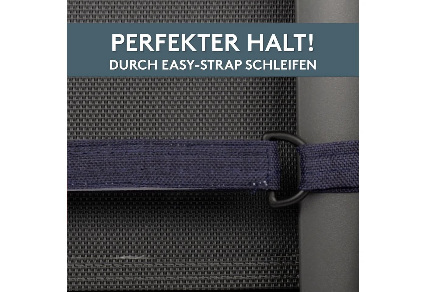 LILENO HOME Liegenauflage Dunkelblau für Rollliegen - Bild 5