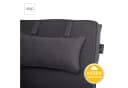 LILENO HOME Hochlehnerauflage mit Kopfkissen Anthrazit Bild 4