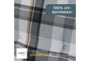 LILENO HOME Polsterauflage Niedriglehner Grau Karo Bild 5