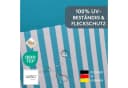LILENO HOME Polsterauflage Gartenstuhl Niedriglehner Streifen Aqua Bild 4