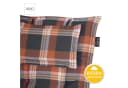 LILENO HOME Hochlehnerauflage Gartenstuhl Auflage Karo Rot Bild 3