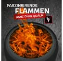 LANDMANN Feuerkorb rauchfrei Ø 50cm mit Schürhaken Bild 1
