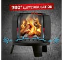 LANDMANN Feuerkorb rauchfrei Ø 50cm mit Schürhaken Bild 4