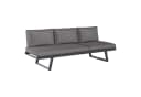 OUTLIV. Lucca Gartenloungesofa Aluminium 3-Sitzer Relaxfunktion Bild 1