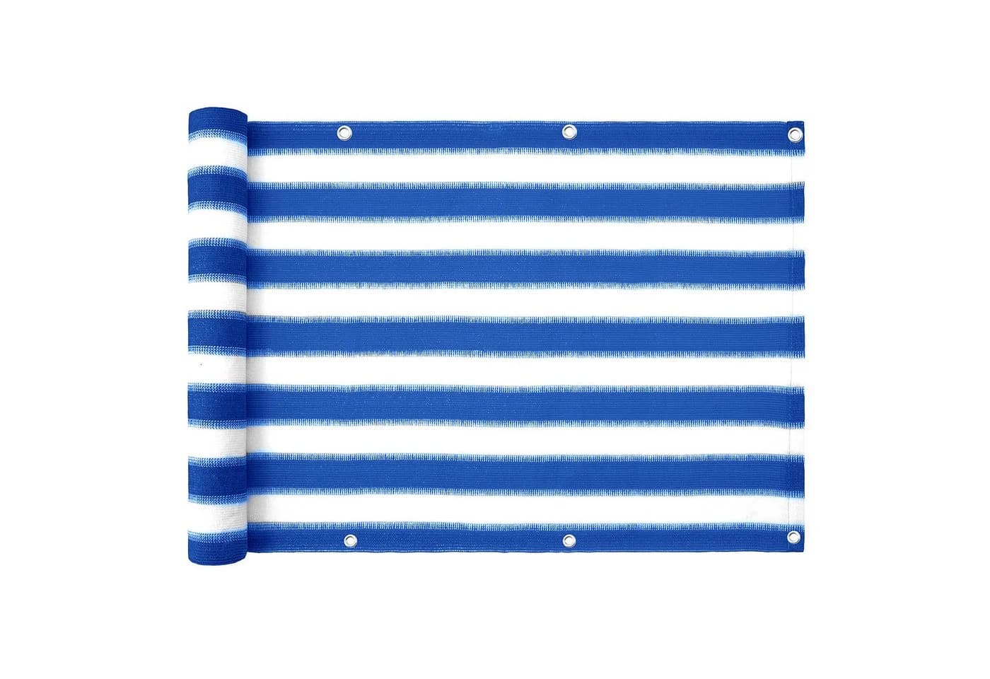 Karat Balkonsichtschutz Blau-Weiß UV-Schutz 90% - Bild 2