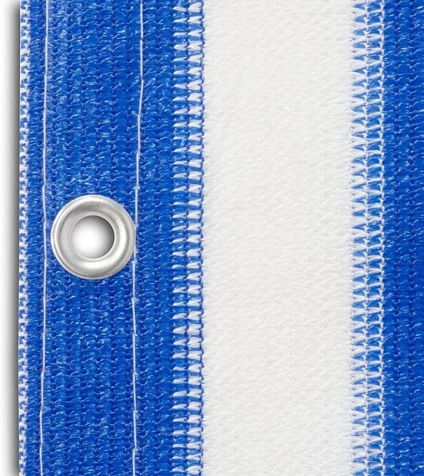 Karat Balkonsichtschutz Blau-Weiß UV-Schutz 90% - Bild 5