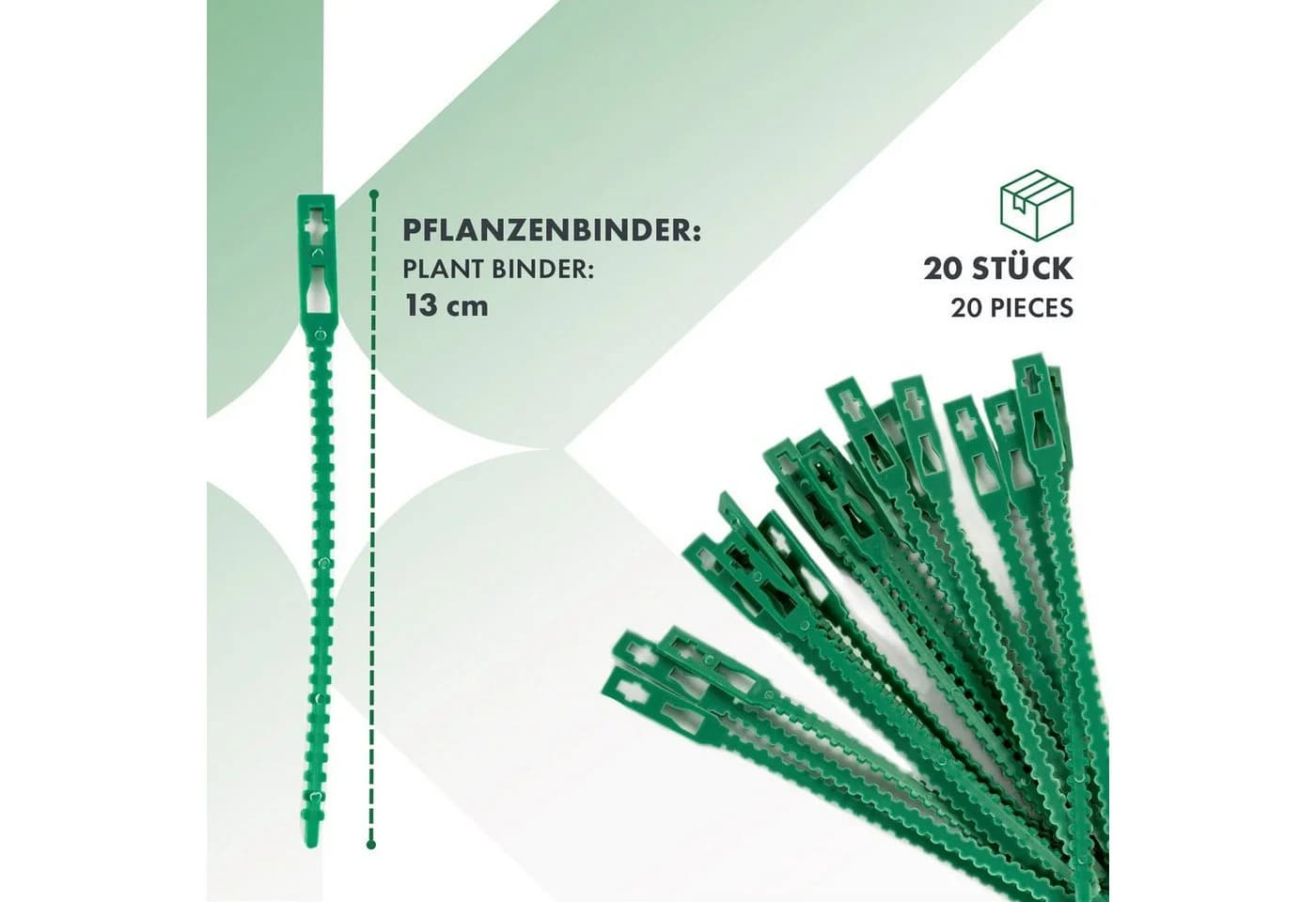 Karat Rankhilfe Pflanzennetz-Set Mina, 42-teilig, Grün, Polypropylen - Bild 4