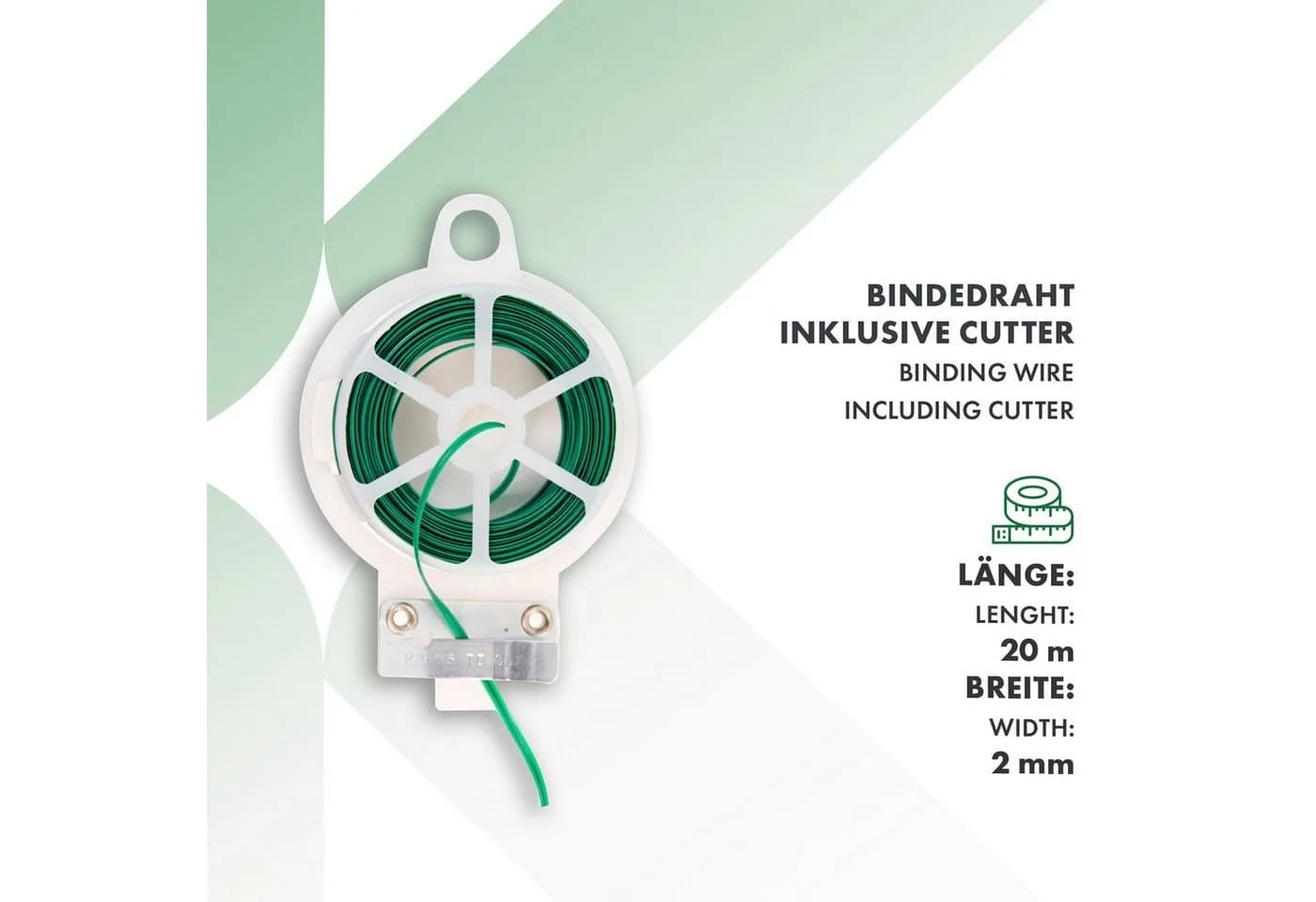 Karat Rankhilfe Pflanzennetz-Set Mina, 42-teilig, Grün, Polypropylen - Bild 5