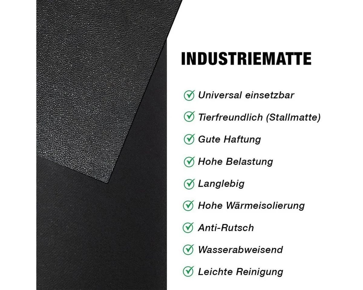Karat Stallmatte aus Gummi, rutschfest und gelenkschonend - Bild 3