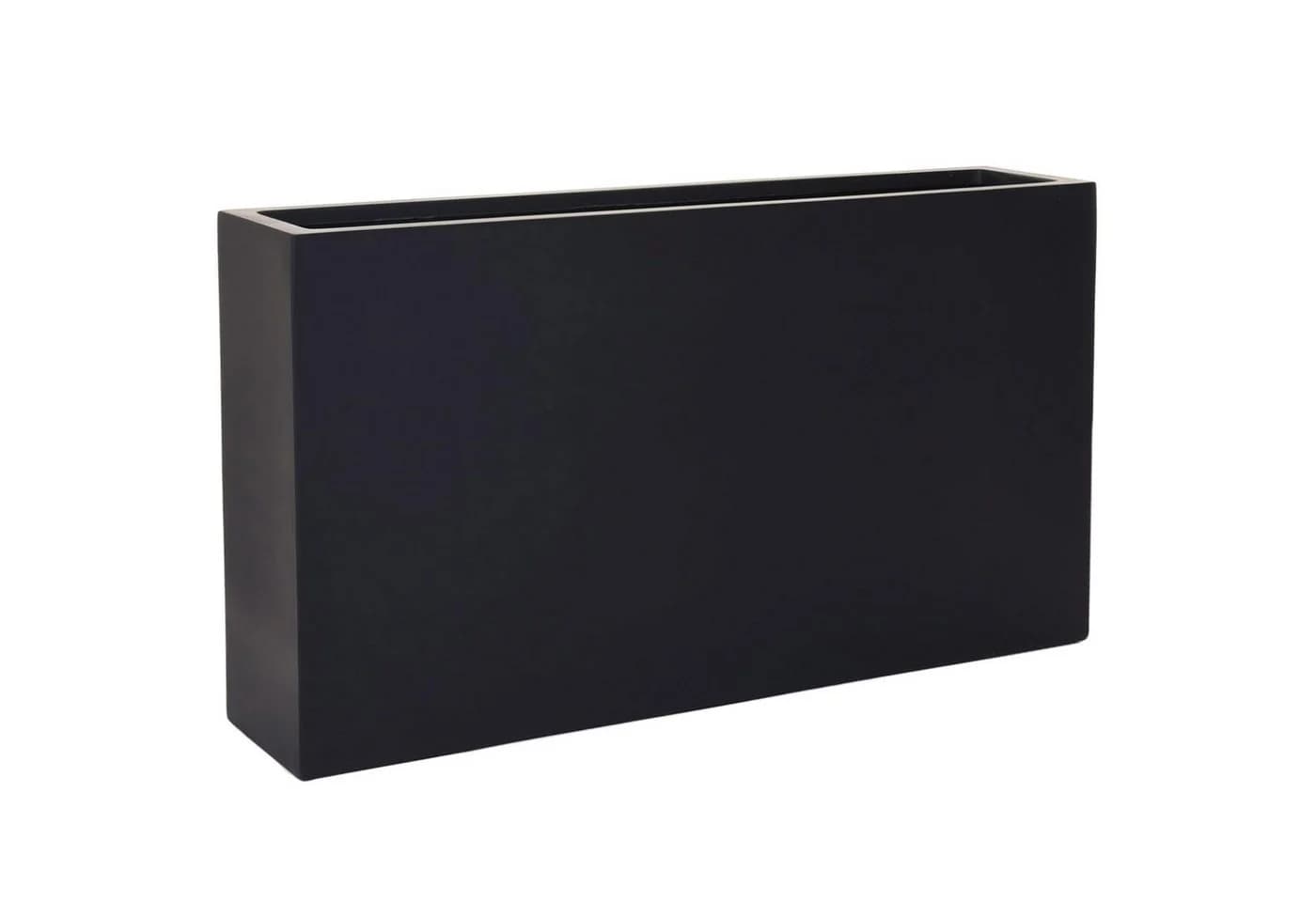 VIVANNO Pflanzkübel Fiberglas Anthrazit Matt Modern - Bild 2