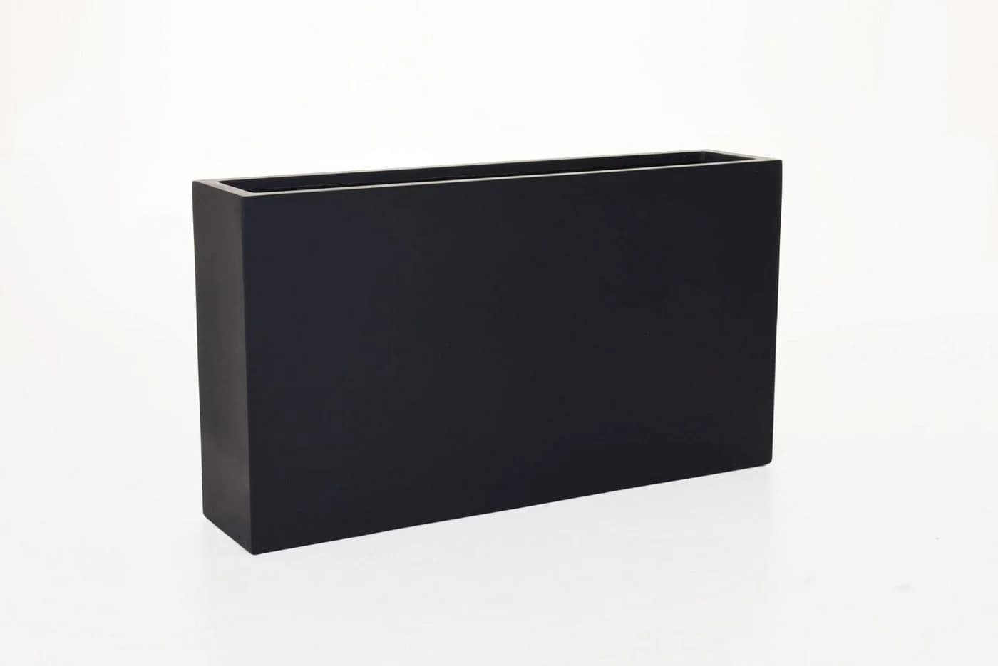 VIVANNO Pflanzkübel Fiberglas Anthrazit Matt Modern - Bild 3