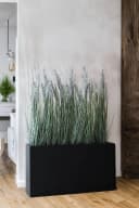 VIVANNO Pflanzkübel Fiberglas Anthrazit Matt Modern Bild 4