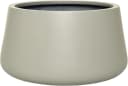 VIVANNO Blumentopf Fiberglas GORDO Creme Bild 2