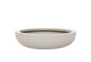 VIVANNO Pflanzschale Fiberglas PLANA Beige Matt Bild 2
