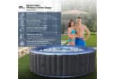 mSpa Bergen Whirlpool Outdoor aufblasbar 4 Personen PVC Bild 1