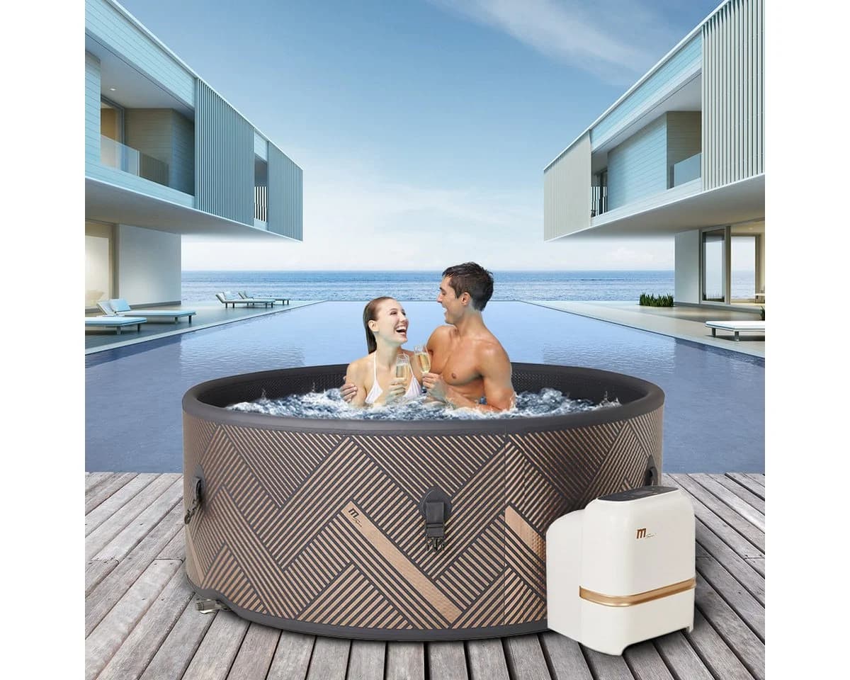 mSpa Whirlpool Outdoor Frame Mono 6 Personen mit Heizung und UVC - Bild 2