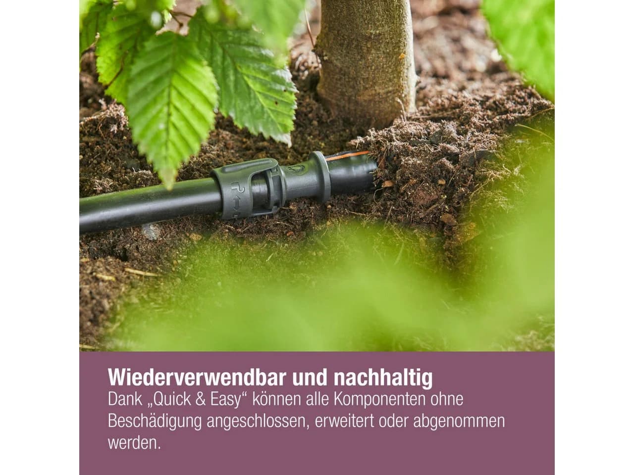 Gardena Micro-Drip-System Tropfbewässerung Hecken/Büsche Set 50m