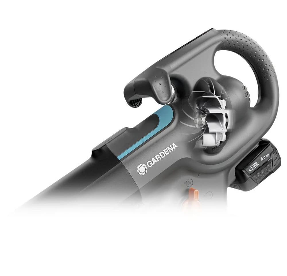 GARDENA PowerJetCollect 18V P4A Laubsauger/-bläser mit Akku