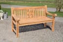 TPFGarden Gartenbank Florence-XL massiv Teakholz Bild 1