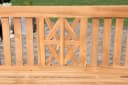 TPFGarden Gartenbank Florence-XL massiv Teakholz Bild 3