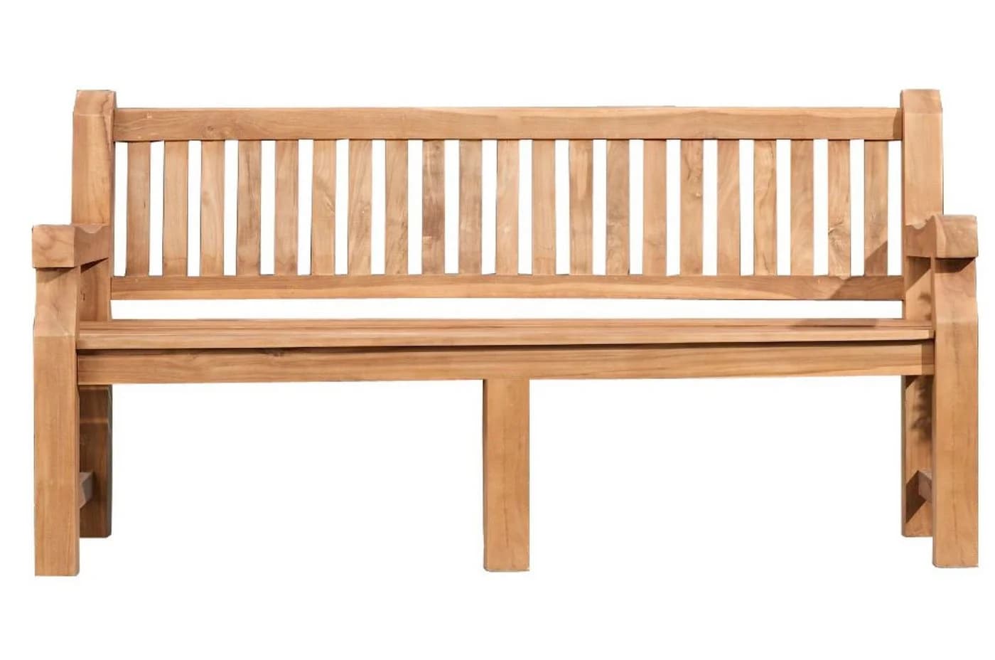 TPFGarden Gartenbank Jacky-N Teak massiv Sprossen-Design - Bild 2
