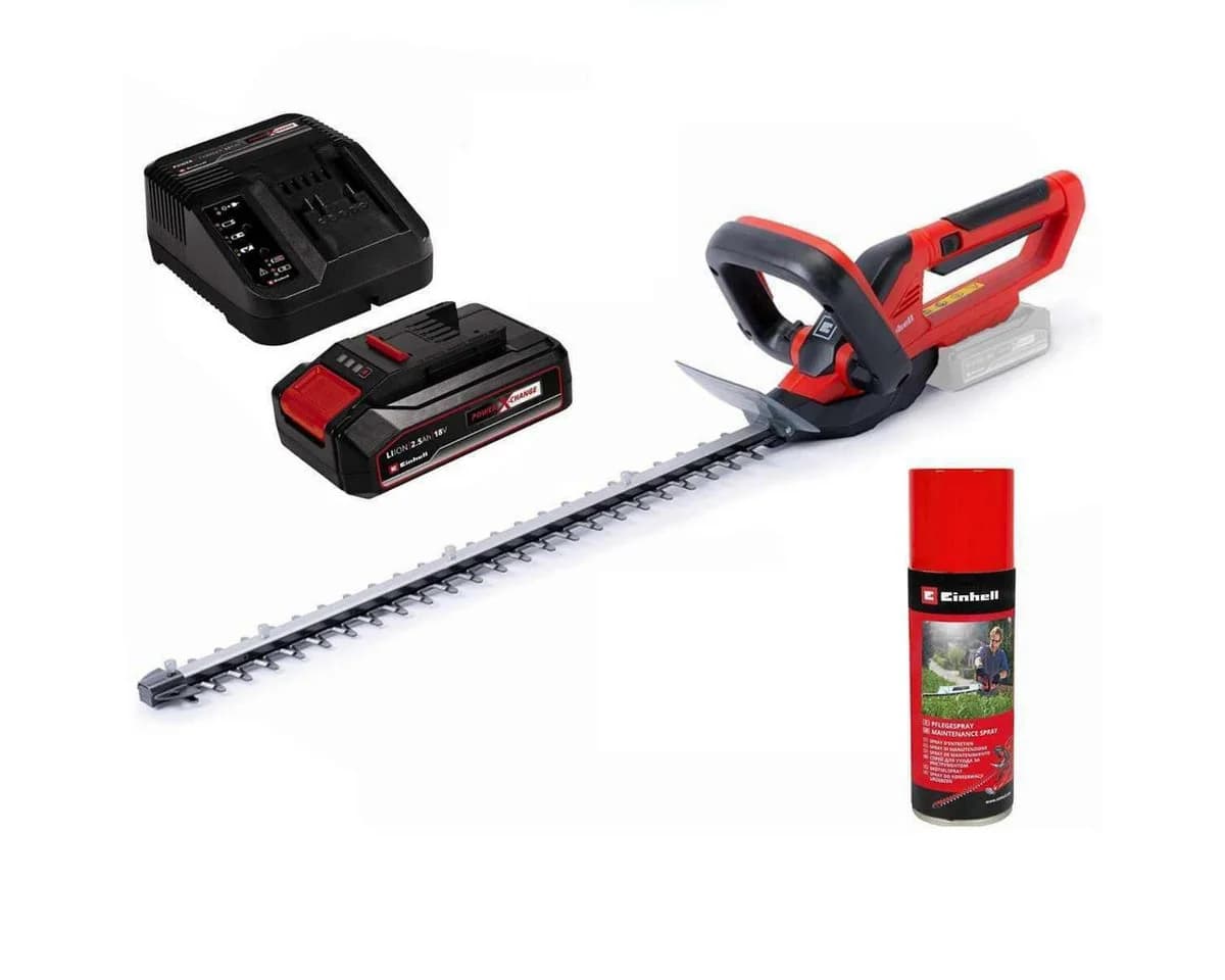 Einhell Akku-Heckenschere GC-CH 1855/1 Li 18V 55cm mit 2,5Ah Akku - Bild 2