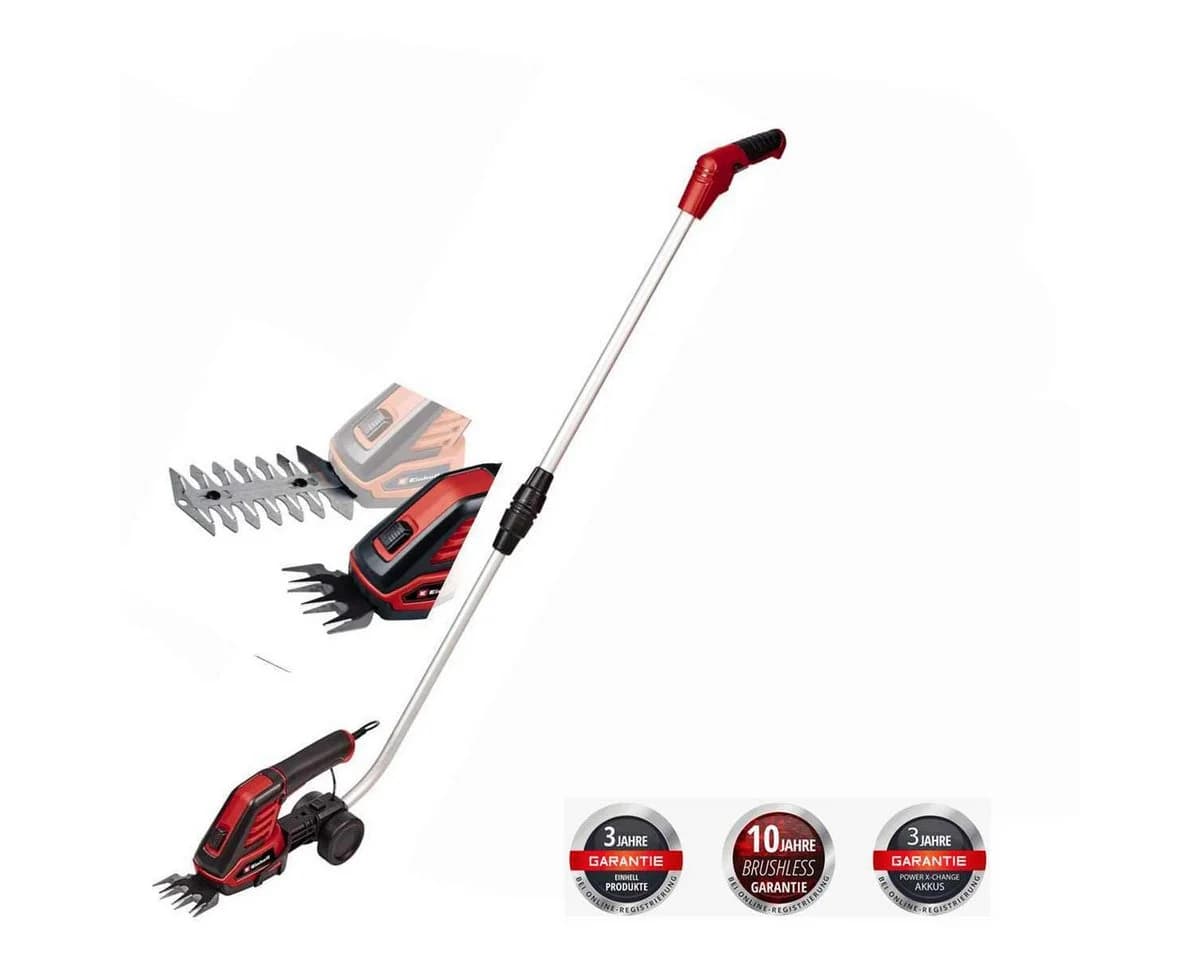 Einhell GC-CG 3,6/70 Li Akku-Gras- & Strauchscherenset 3,6V - Bild 3