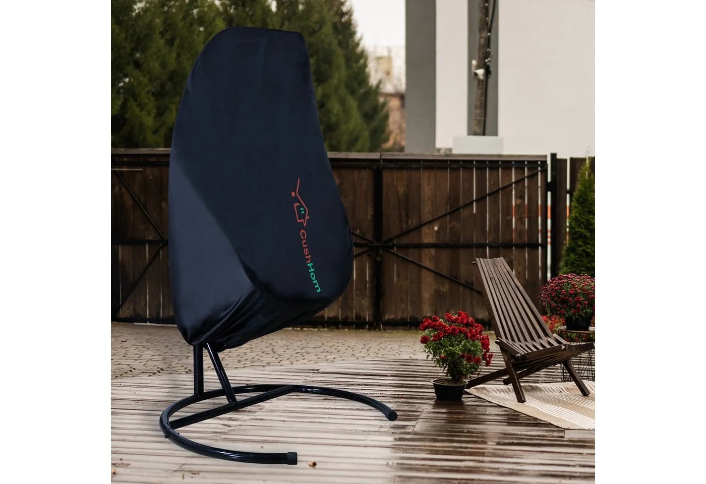 CCLIFE Schutzhülle für Hängesessel 190x145cm Winddicht Oxford-Stoff