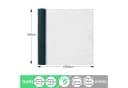 CCLIFE PVC-Geflügelnetz Sechseckgrün 1x25m Bild 1