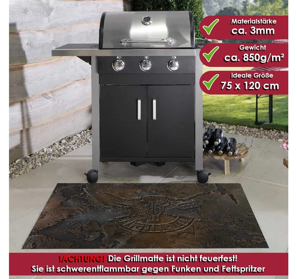 DecoHomeTextil Grillmatte mit Anti-Rutsch-Funktion - Bild 3