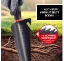 EASYmaxx Multifunktions-Wurzelschaufel 37cm mit Sägezähnen Bild 2