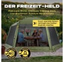 Lumaland Pop-up-Pavillon sechseckig 155x215x167cm Bild 3