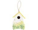 Viana Vogelhaus Deko Holz Blumenmuster Bild 5