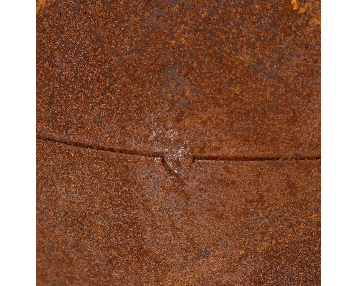 Viana Dekorative Metallkugel Rostdesign Garten Deko 4 Stück Braun - Bild 5