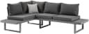 Gartenlounge-Set KONIFERA Hamburg Grau Aluminium Bild 1