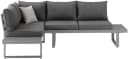 Gartenlounge-Set KONIFERA Hamburg Grau Aluminium Bild 3