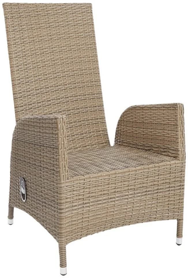 KONIFERA Garten-Essgruppe Brisbane 13tlg. Grau/Braun Polyrattan - Bild 5