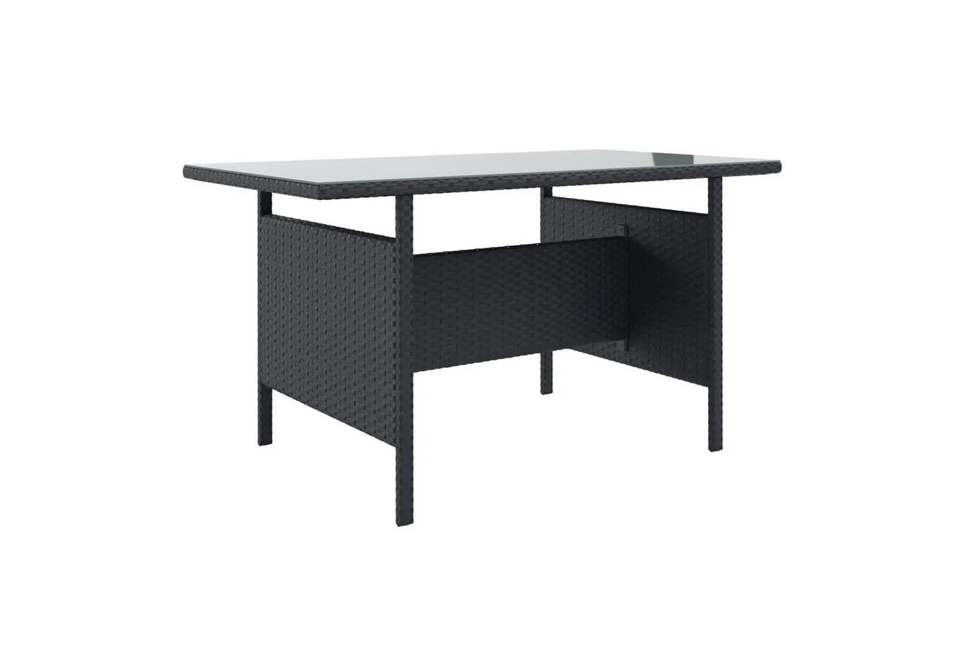 KONIFERA Gartenlounge-Set Brooklyn 12-tlg. Schwarz/Grau Polyrattan - Bild 5