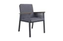 Garten-Essgruppe KONIFERA Diningset Edessa Dunkelgrau Aluminium Bild 4