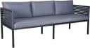 KONIFERA Gartenlounge-Set 14-tlg. Ecklounge Edessa Grau Aluminium Bild 5