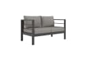 Konifera Gartenlounge-Set New Jersey Schwarz Grau Aluminium Bild 4