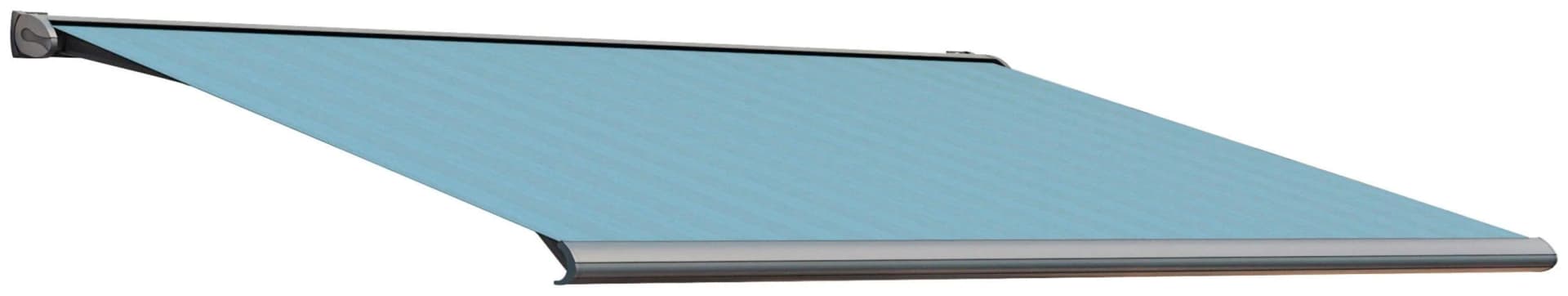 Kassettenmarkise WISMAR S-Compact Blau Motorantrieb