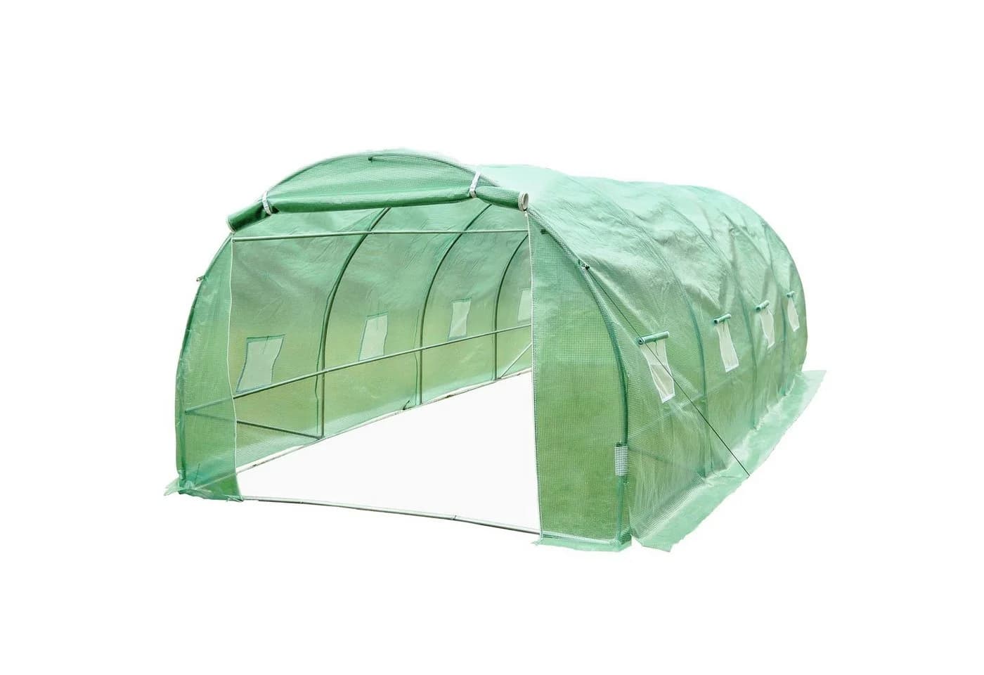 Zelsius Foliengewächshaus 4x3x2m Stahl grün - Bild 5