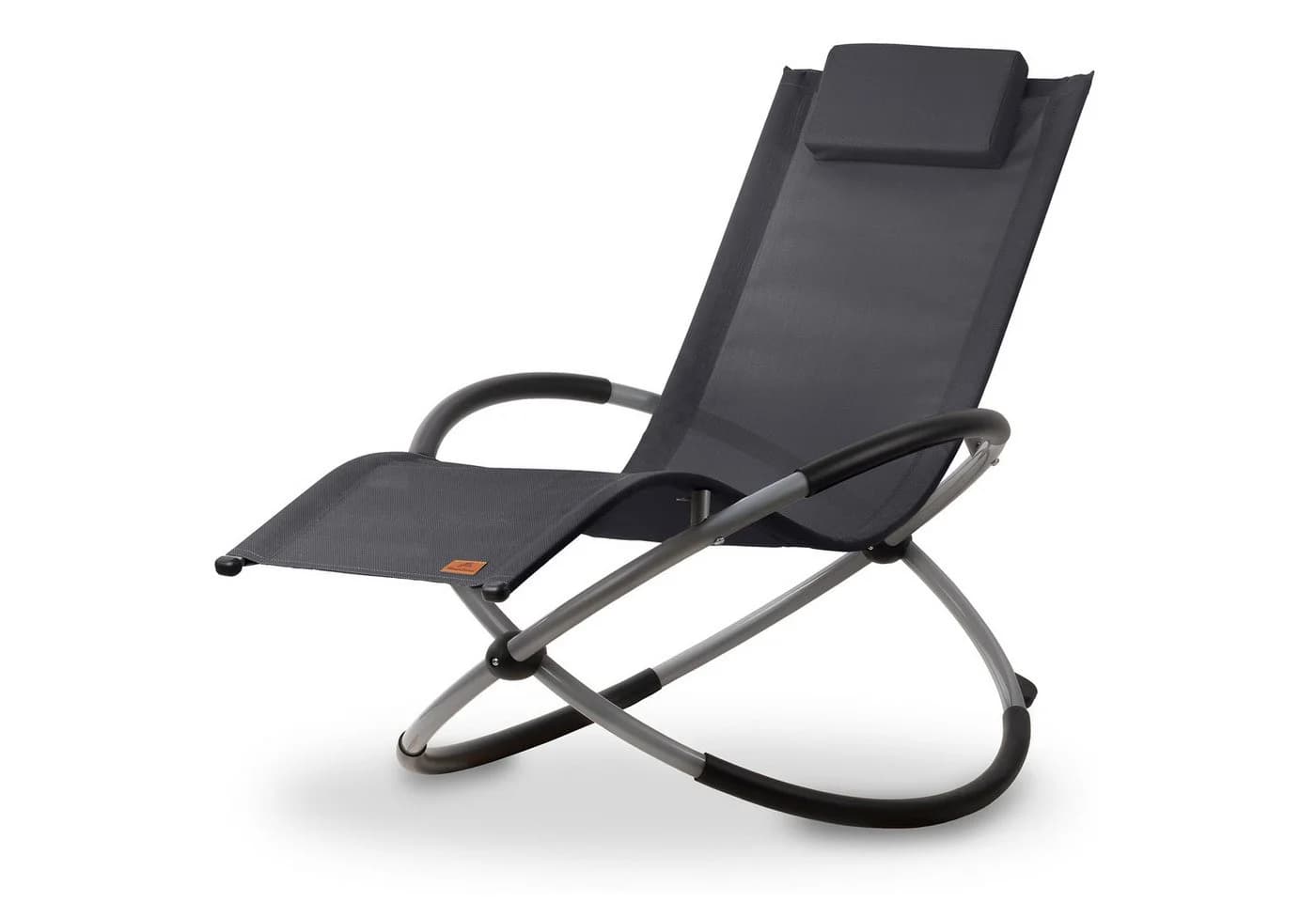 CampFeuer Gartenliege Relaxliege Anthrazit Klappbar - Bild 2