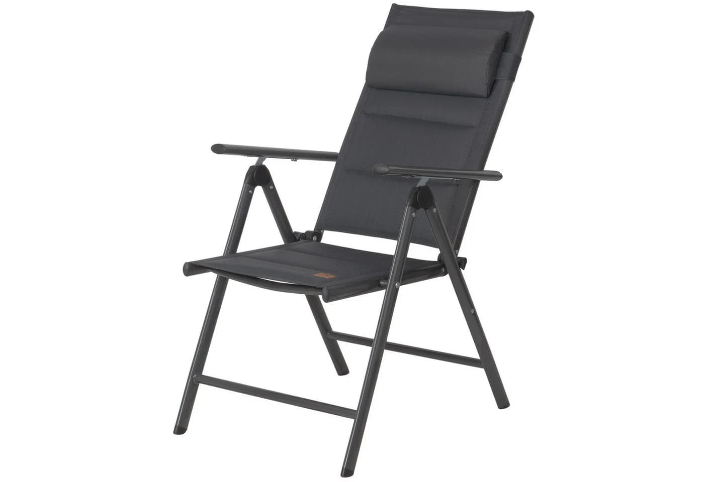 CampFeuer Klappstuhl Anthrazit 7-fach verstellbar Outdoor Gartenstuhl - Bild 2