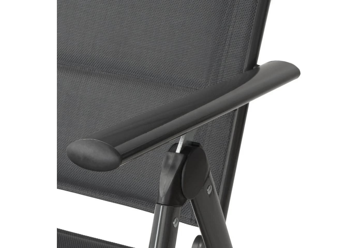 CampFeuer Klappstuhl Anthrazit 7-fach verstellbar Outdoor Gartenstuhl - Bild 5