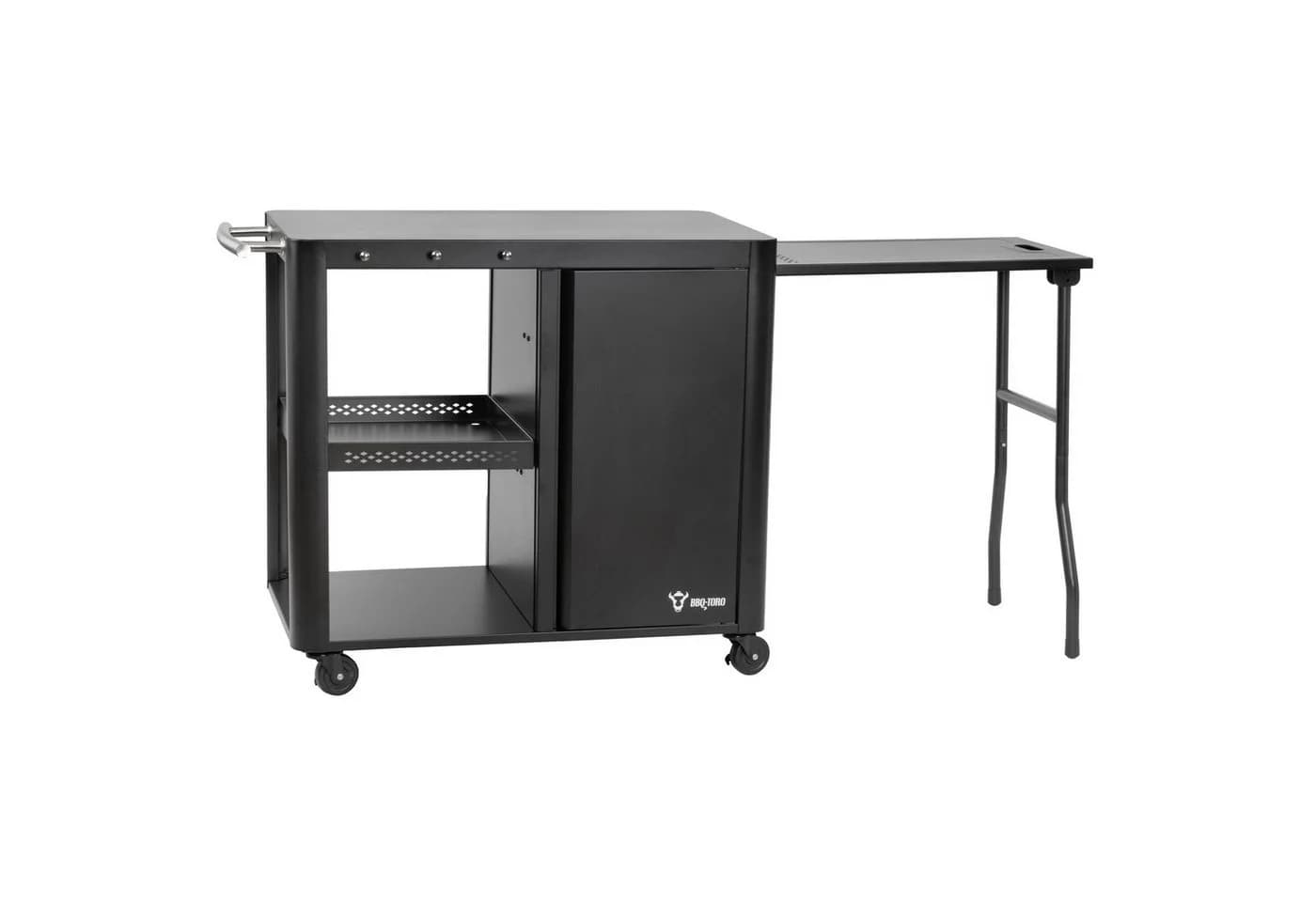BBQ-Toro Grillwagen 95x50x80cm Schwarz - Bild 5