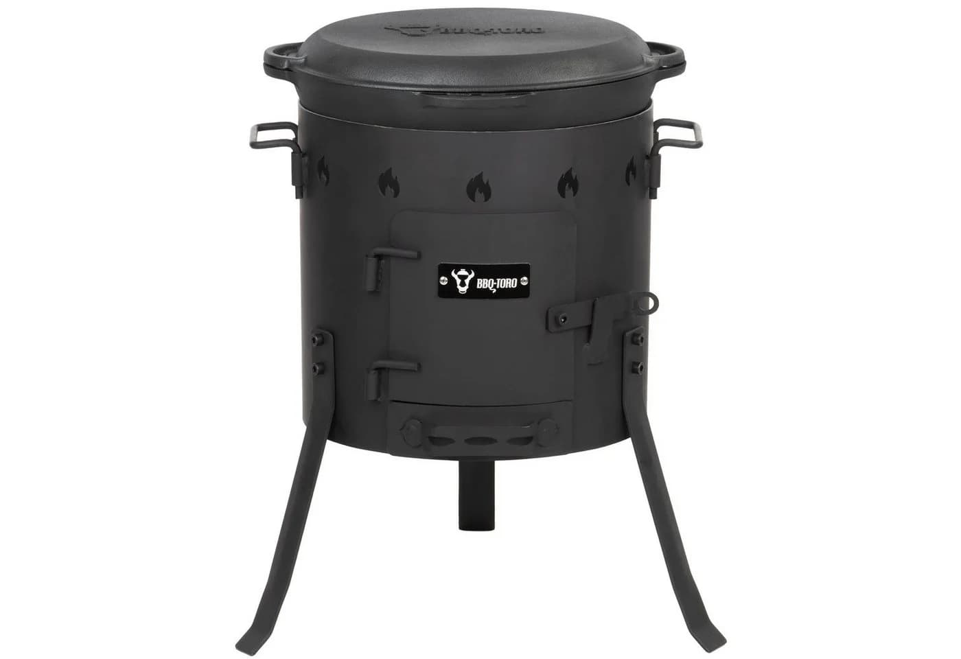 BBQ-Toro Feuerstelle Gusseisen Kazan 12,1L mit Kazan Ofen Ø 35 cm - Bild 2
